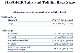 Choshen Talis Bags And Tefillin Bags At Hasofer Com