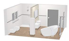 Ein rechteckiger raum im nullkommanix erstellt. Test Der Villeroy Und Boch Online Badplaner Unser Baublog