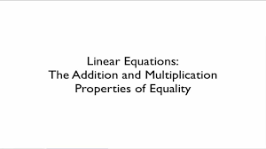 It is sunday the sixth and this is our sixth day of our giveaway. The Addition And Multiplication Properties Of Equality Youtube