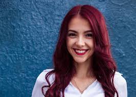 Maybe you would like to learn more about one of these? Cabello Rojo Violeta Tinte Mas Llamativo De La Temporada