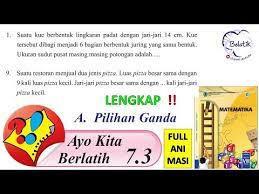 Kunci jawaban ini dibuat untuk membantu mengerjakan soal matematika bagi kelas 8 di semester 1 halaman 52. Ayo Kita Berlatih 7 3 Kelas 8 Smp Mts Semester 2 Lingkaran Matematika Paket Bse Halaman 91 Youtube