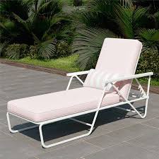 Novogratz Poolside Gossip Connie Outdoor Chaise Lounge Rosewater Walmart Com Lounge Chair Outdoor Outdoor Chaise Lounge Patio Chaise Lounge