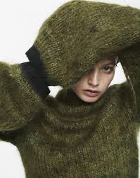 Knitgrandeur Olive Is The New Black Style Color Khaki Knitting