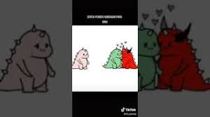 Dalam animasi tersebut, awalnya dino pink merupakan pasangan dari dino hijau. Kisah Dino Merah Yang Viral Di Tiktok Youtube