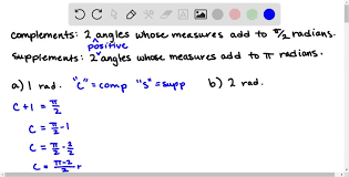 1=x 2=4x 1+2=180 degrees dont get how to add in the complementary answer by rapaljer(4671) (show source): Solved In Exercises 31 34 Find If Possible The