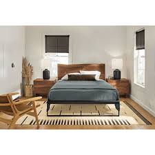 Room Board Chilton Bed In Walnut Modern Bedroom Furniture Contemporary Bedroom Furniture Furniture Sets