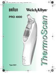 Fill a glass with crushed ice. Braun 6021 Thermometer User Manual Manualzz