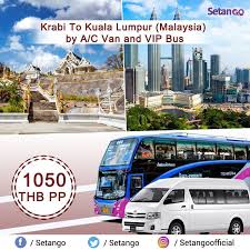 Nu sentral coffee bean (kl sentral) terminal. Krabi To Malaysia Thailand Tours Krabi Thailand