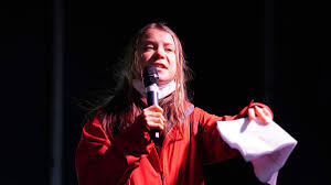 Greta Thunberg calls for an end to ...