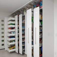 Perfect for use in the kitchen, bedroom, living room, office, or any other room that would need a large storage unit. 75 Beautiful Kitchen Pantry With Flat Panel Cabinets Pictures Ideas July 2021 Houzz