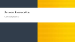Download free powerpoint themes and powerpoint backgrounds for your presentations. Business Yellow And Dark Blue Powerpoint Background Slidemodel