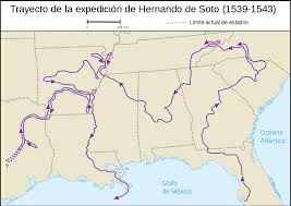 Hernando de soto (/də ˈsoʊtoʊ/; File Carte Expedition Hernando De Soto 2 Es Svg Wikimedia Commons