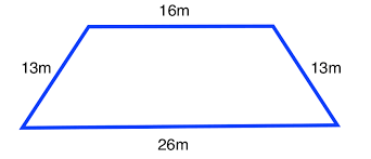 To find the area of the trapezoid, let's turn it into a parallelogram. How To Find The Area Of A Trapezoid High School Math
