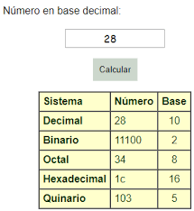 Calculadora Binario Decimal Octal Hexadecimal Y Quinario Didactalia Material Educativo