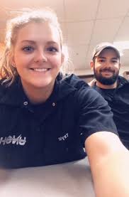 Me driving home from the Wayne Trace football game Friday night.