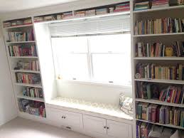 Many benches has a hinged top that can stow blankets, linens, toys or accessories. Diy Built In Bookshelves How To Build A Window Seat Bookcase Tutorial