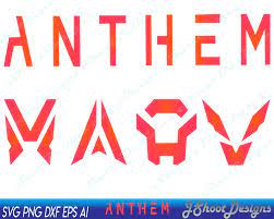 Anthem Anthem Game Anthem Video Game Anthem Javelin Anthem Game Logo Digital Download By Jshootdesigns On Etsy Anthem Game Game Logo Abstract Logo