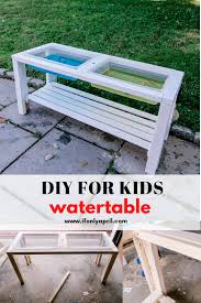 Diy Montessori Sensory Table In 2020 Toddler Play Table Play Table Sensory Table