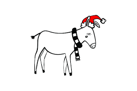 Download Christmas Horse Svg Free Svg Cut Files Create Your Diy Projects Using Your Cricut Explore Silhouette And More The Free Cut Files Include Svg Dxf Eps And Png Files SVG Cut Files