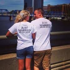 Just Married Shirts To Wear After The Wedding Married Couple Shirts Newlyweds Shirts Wedding Shirts
