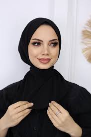 Snap Fastened Ready Practical Hijab Daily and Pool Bonnet Hijab Women's  Shawl Scarf