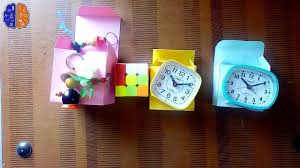 How To Make Gift Box From Chart Paper
