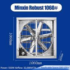 With very quiet operation of 1 0 sone this bath fan uses 65 less energy for a cost saving solution. 1060mm 42 High Cfm Workshop Ventilation Window Mounted Exhaust Fan Minxin Industrial