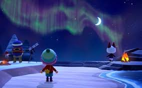 Animal Crossing New Horizons Players Have The Chance To Catch A Glimpse Of The Rare Northern Or Southern Light In 2020 Animal Crossing See The Northern Lights Animals