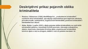 Check spelling or type a new query. Fenomenologija Kriminaliteta Pojavni Oblici Kriminaliteta U Pravnom Smislu