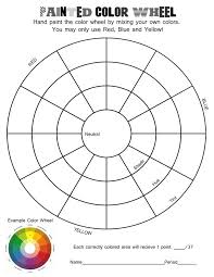 Color Theory Worksheets Color Theory Worksheet Color Wheel Worksheet Color Theory