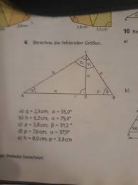 Eine trigonometrische gleichung ist eine gleichung, in welcher mindestens eine trigonometrische funktion sinus, cosinus oder tangens vorkommt. Berechne Die Fehlenden Grossen Sinus Kosinus Tangens Mathelounge