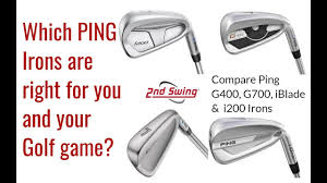 Ping Irons Comparison Review Learn Which Ping Irons Are Best For You