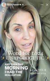 Heidi Word's Instagram, Twitter & Facebook