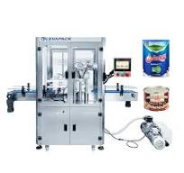 Semi Vacuum Can Sealing Machine Can Seamer for Mental Tuna Can Vacuum  Canning Machinery