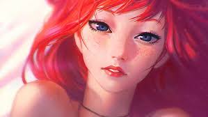 Browse through more than 100k how to draw pixiv submissions and quickly find what you're looking for. Hd Wallpaper Red Haired Female Anime Character Ilya Kuvshinov Redhead Freckles Wallpaper Flare