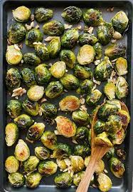 Roasted Garlic And Balsamic Brussel Sprout Recipe Recipe In 2021 Roasted Brussel Sprouts Brussel Sprout Recipes Roasted Grilled Brussel Sprouts