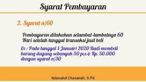 Contoh Soal Syarat Pembayaran 2 10 N 30 Berbagi Contoh Soal Cute766