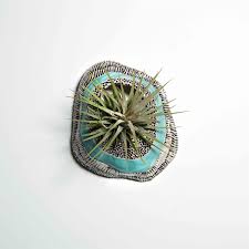 Seramik Renkli Duvar Saksisi Saksihane