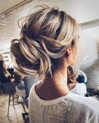 Cute Updo Hairstyle For A Party Or Event Wedding Hairstyle Engagement Party Bridal Shower Prom Formal Wedding Hair Trends Elegant Wedding Hair Hair Styles