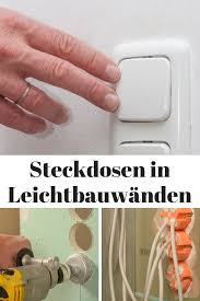 Hohlwanddosen Mit Bildern Trockenbau Selber Bauen Holz Elektroinstallation Haus