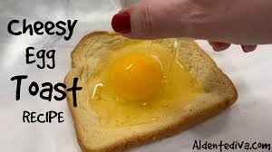 Egg in a hole toast is a yummy breakfast which gives a good start to your day.this yummy, nutritious as well as good looking breakfast is a favourite of kids. Cheesy Egg Toast Recipe Egg In A Hole Toad In A Hole Recipe Youtube