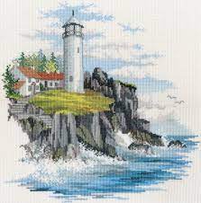 Communication about embroidery on various topics. Coastal Britain Storm Point Coastal Britain Cross Stitch Derwentwater Designs Bothy Threads