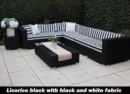 L Shape Modular Outdoor Wicker Furniture Setting Outdoor Wicker Furniture Outdoor Patio Furniture