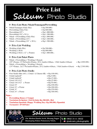 We did not find results for: Price List Saleum Photo Studio