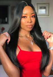 Hairstyles like this tribal boho braided look work. 31 Sensational Long Sleek Black Hairstyles For 2019 Absurd Styles Long Face Hairstyles Hair Styles Long Hair Styles