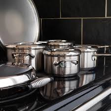 Invented and initially produced in sweden, since 1957 all production has been located in the uk. Aga Aga Cookshop Designed To Stack In The Ovens Aga Stainless Steel Cookware Is Great For Cooking Up A Feast As You Can Best Optimise Your Cooking Space Beautifully Designed And