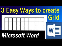 Photoshop overlays can create an extra dimension or add texture to your photos. 3 Easy Ways To Create Grid In Microsoft Word Youtube