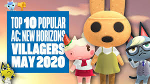 Maybe you would like to learn more about one of these? Top Ten Most Popular Villagers In Animal Crossing New Horizons May 2020 Who Is Your Favourite Youtube