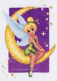 Disney Fairies Tinkerbell Cross Stitch Kit