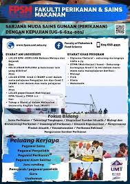 Sarjana Muda Sains Gunaan Perikanan Umt Universiti Malaysia Terengganu Facebook